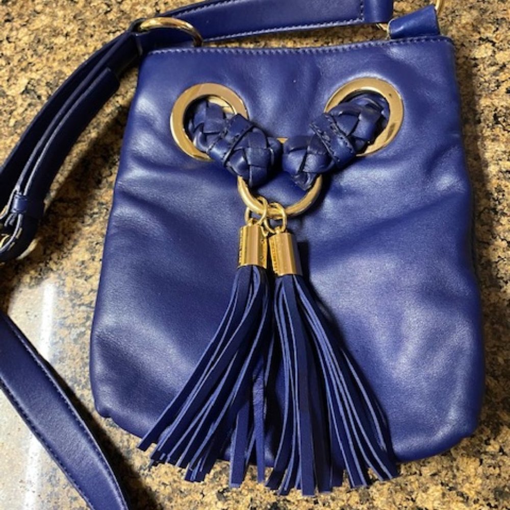 Michael Kors Navy Blue Crossbody Bag